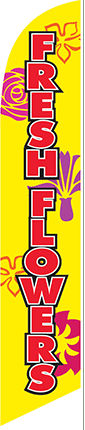 Fresh Flowers Feather Flag Kit
