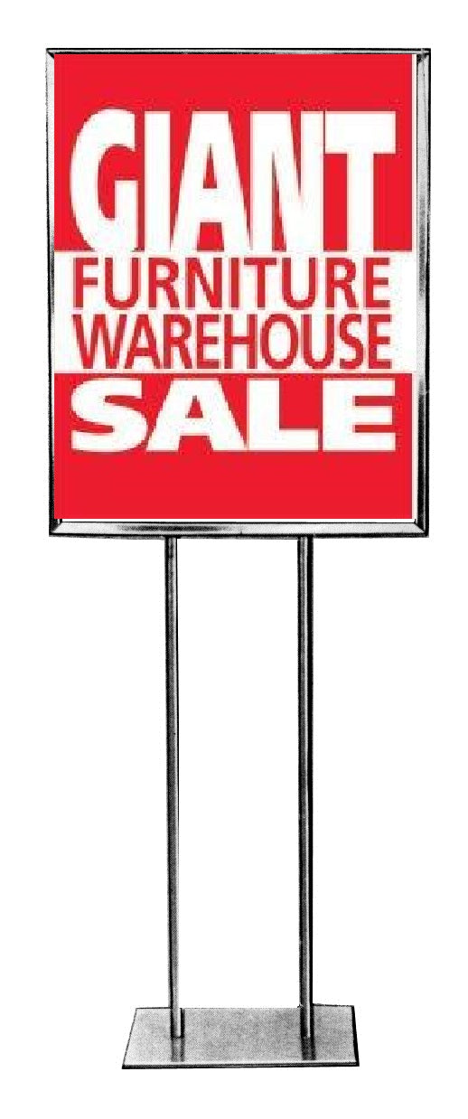 Giant Furniture Warehouse Sale Retail Store Standard Poster-22W x 28H