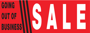 Going Out of Business Banner