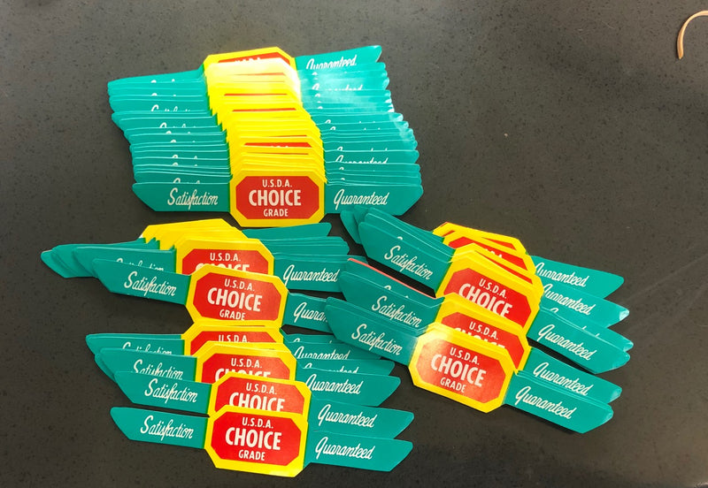 USDA Green Choice Strap Labels-5000 labels