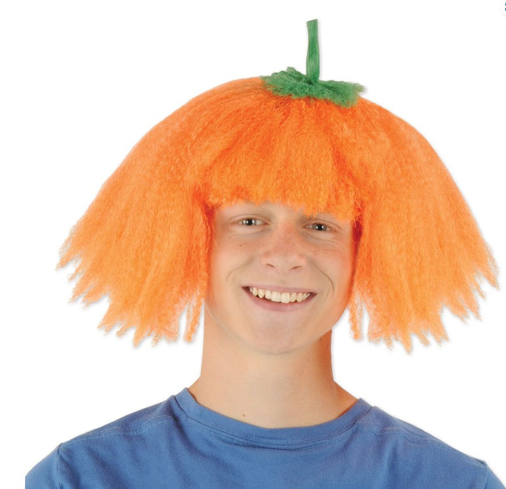 Halloween Pumpkin Wigs- 12 pieces