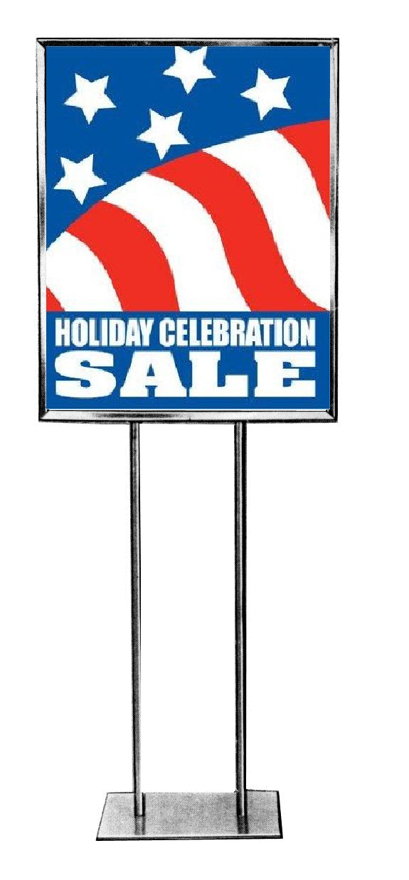 Holiday Celebration Retail Store Standard Posters-4 pieces