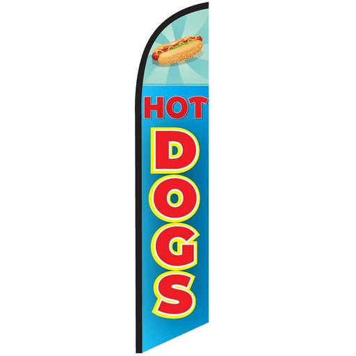 hot dogs feather flags
