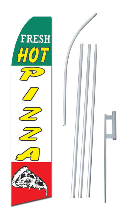 Hot Pizza Feather Flag Kit