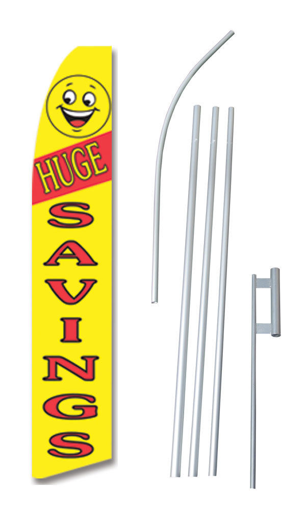 Hugh Saving Feather Flag Kit