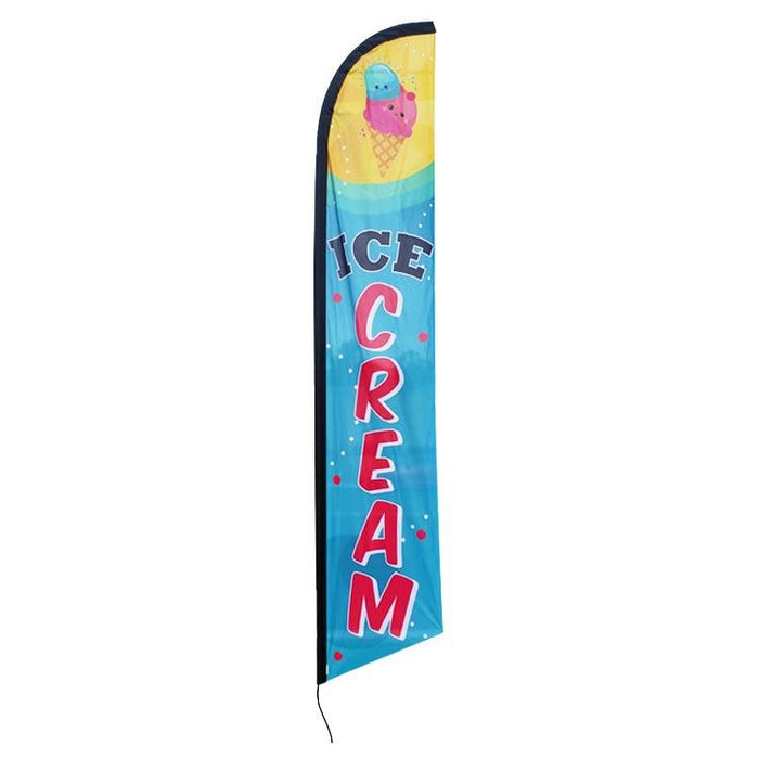 Ice Cream Feather Flags Kit