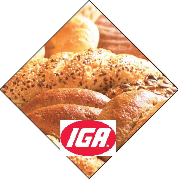 IGA Bakery Ceiling Danglers