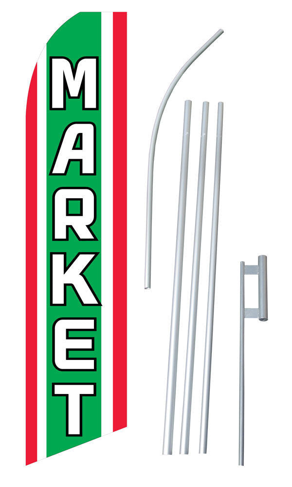 Market Feather Flag Kit