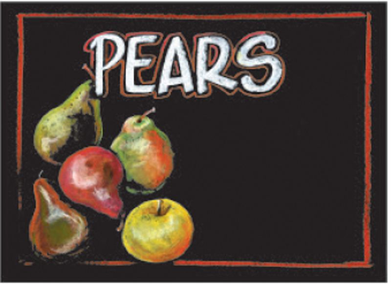 Chalkboard Produce Signs
