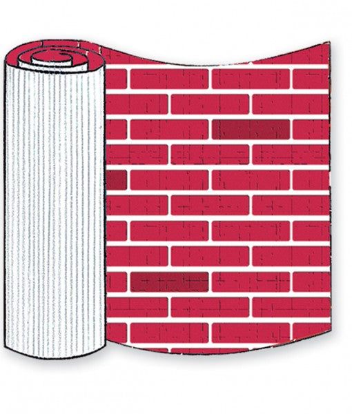 Red Brick Corrugated Base Pallet Wrap- 4 Rolls