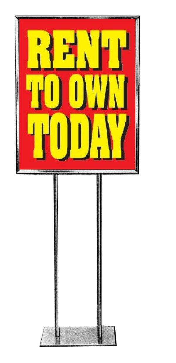 Rent to Own Today Retail Store Posters-Value Pack