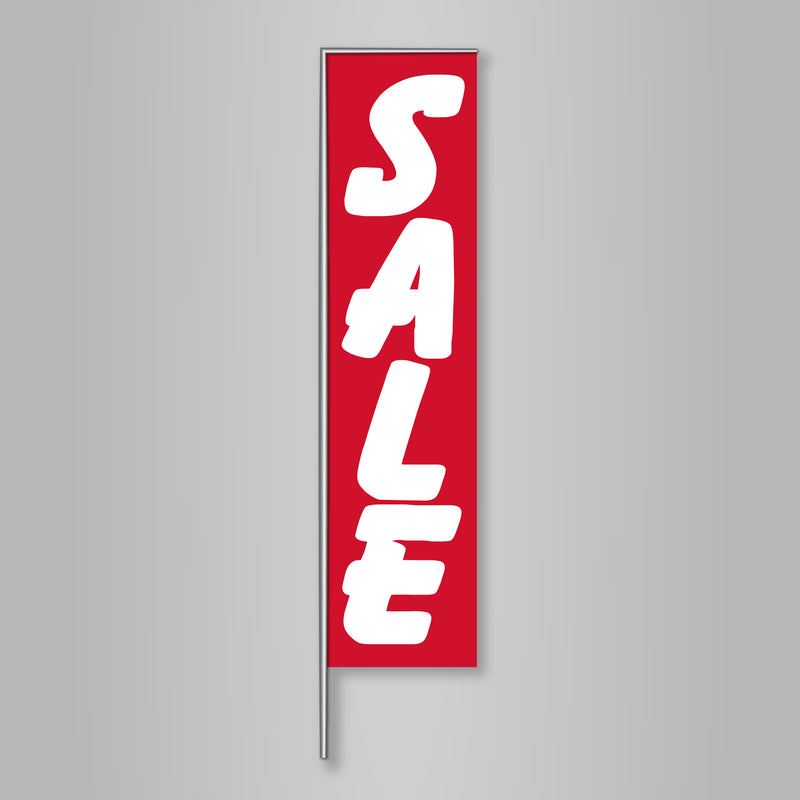 Sale Banner Flag Kit-Red