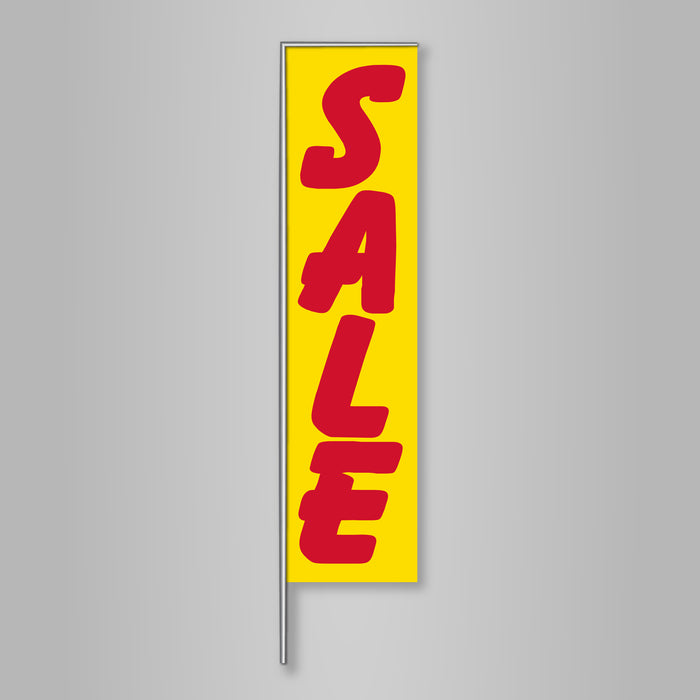 Sale Banner Flag Kit-Red & Yellow