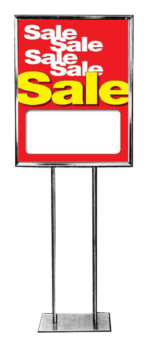 Sale-Sale-Sale Price Floor Stand Sign- 22" x 28"