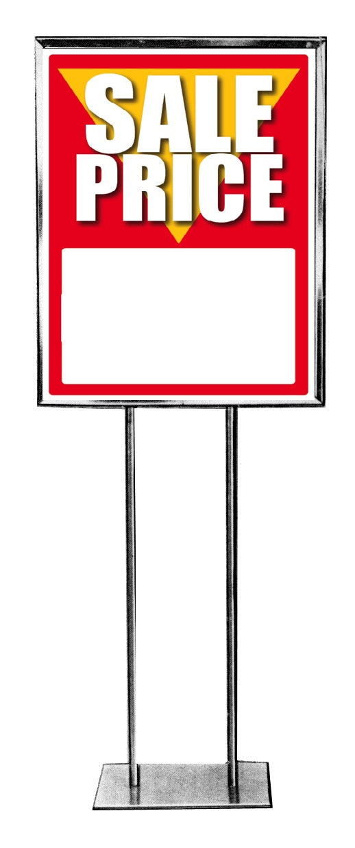 Sale Price Floor Stand Signs-Value Pack
