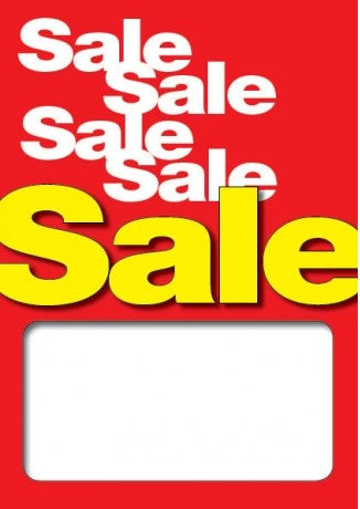 Sale-Sale-Sale Price Floor Stand Signs-Value Pack