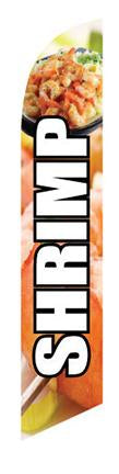shrimp Feather Flag