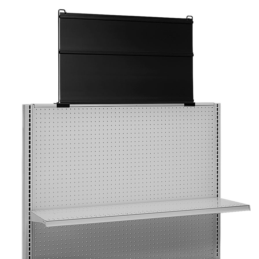 Sign Holders & Shelf Clips For Gondola Headers & End Caps — screengemsinc