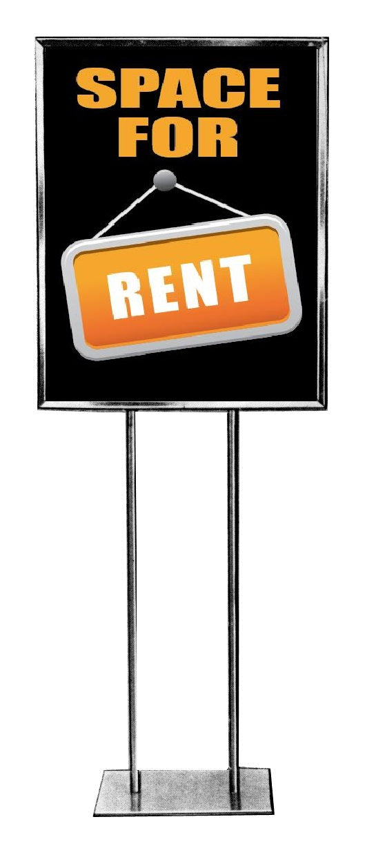 Space Form Rent Sign Space for Rent Standard Poster - 22