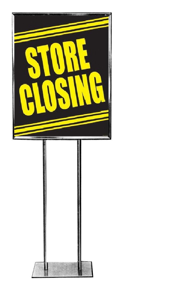 Store Closing Standard Posters- 22"W x 28"H - VALUE PACK