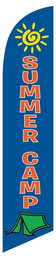 Summer Camp Feather Flag Kit