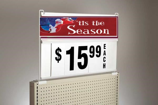 Spiral Small Sign Board Header Tis The Season Insert