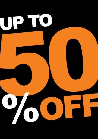 Up to 50% Off Shelf Sign-Price Cards- 10 signs