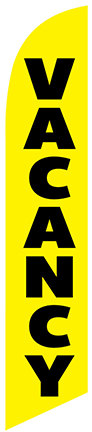 Vacancy Feather Flags Kit