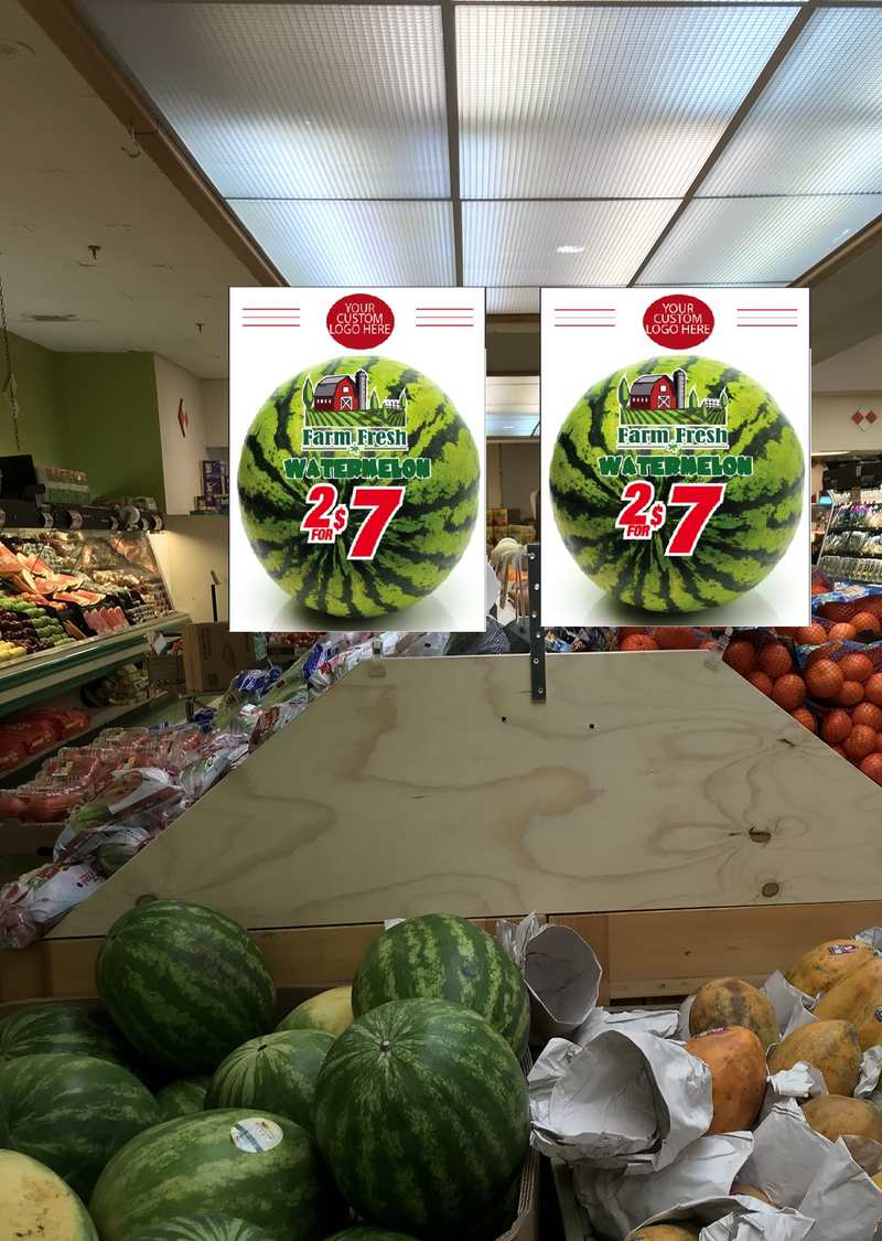 Watermelon Ceiling Dangler Hanging Sign