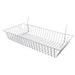 White Wire Baskets for retail display merchandising