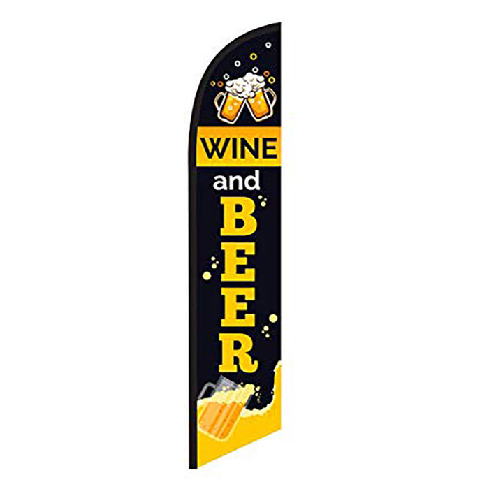 Wine & Beer Feather Flags Kit