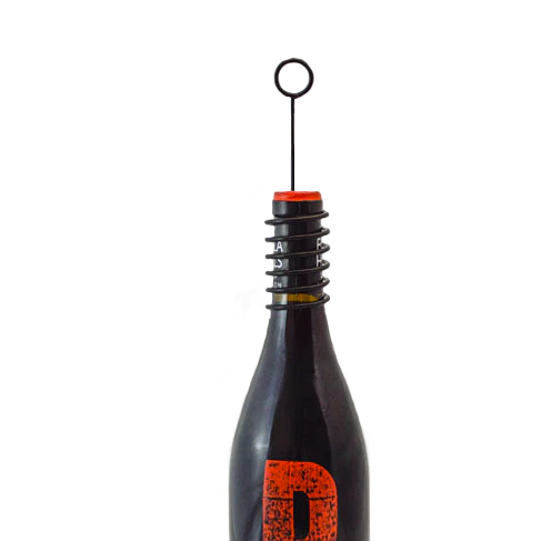 Wine Bottle Neck Spiral Sign Holders 