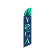 Yoga Feather Flag
