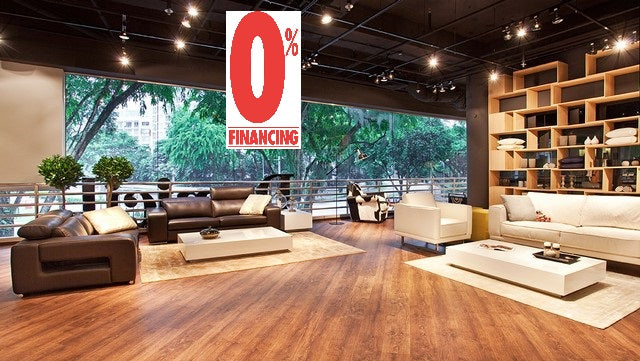 0% Financing Hanging Sign-Ceiling Dangler